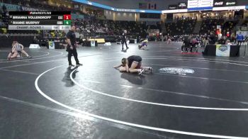 103 lbs Champ. Round 1 - Rianne Murphy, Iowa vs Brianna Vollendroff, Chadron