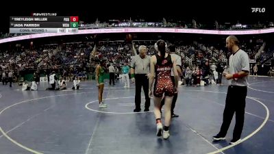 114 lbs Cons. Round 1 - Jada Parrish, West Davidson vs Treyleigh Miller, Pisgah 