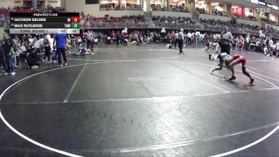 90 lbs Cons. Round 1 - Jackson Geldes, Ironman Wrestling vs Max Rutledge, Team Agoge Wrestling Inc