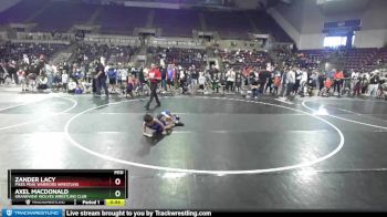 63 lbs Champ. Round 1 - Axel MacDonald, Grandview Wolves Wrestling Club vs Zander Lacy, Pikes Peak Warriors Wrestling