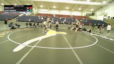 100 lbs Finals (2 Team) - Ross Lloyd, Wasatch vs Isaac Perkins, Sanderson Wrestling Academy