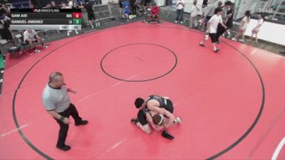 132 lbs Cons. Round 4 - Sam Aid, Reign Wrestling Club vs Samuel Jimenez, Lab Academy