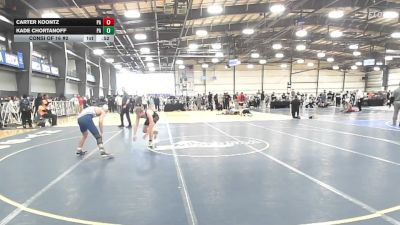 127 lbs Consi Of 16 #2 - Carter Koontz, PA vs Kade Chortanoff, PA