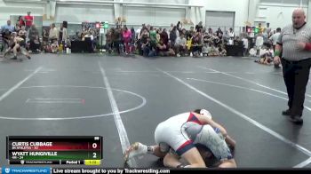 88 lbs Round 1 (8 Team) - Curtis Cubbage, 84 Athletes vs Wyatt Hungiville, 4M