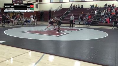 175A 1st Place Match - Moses Toe, Independence vs Jakob Yock, Mount Vernon
