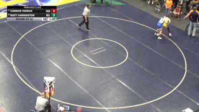 103 lbs Round Of 64 - Connor Visnick, Franklin Regional vs Matt Harrington, Millcreek