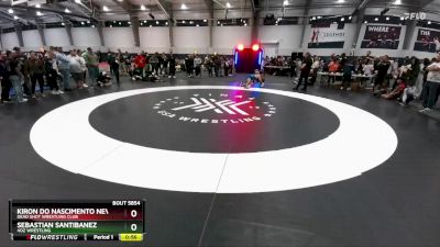 150 lbs 1st Place Match - Kiron Do Nascimento Neves, Dead Shot Wrestling Club vs Sebastian Santibanez, 4oz Wrestling