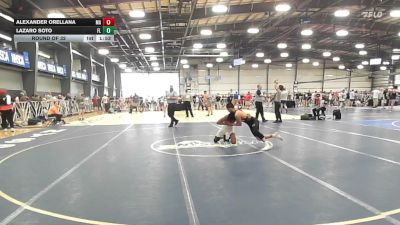120 lbs Round Of 32 - Alexander Orellana, MA vs Lazaro Soto, FL