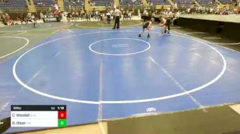 98 lbs Semifinal - Caden (TC) Woodall, BlackCat WC vs Dominic Olson, The Best Wrestler