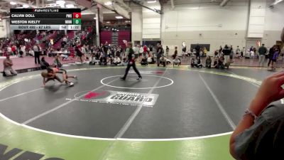 67 lbs Semis - Weston Kielty, Minnesota vs Calvin Doll, Pinnacle Wrestling Club