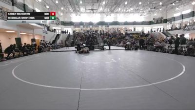 285 lbs Round 1 (16 Team) - Nicholas Stephens, Walnut Grove vs Ayden Meredith, Wayne County HS