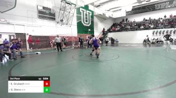 145 lbs 3rd Place - Ethan Grubach, Birmingham vs Sean Otero, Norwalk