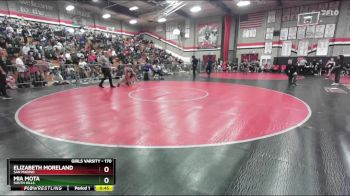 170 lbs Cons. Round 2 - Mia Mota, South Hills vs Elizabeth Moreland, San Marino