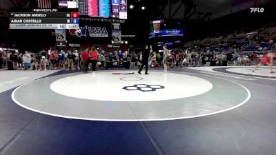 175 lbs Cons. Sub-rd Of 16 - Jackson Angelo, PA vs Aidan Costello, IN