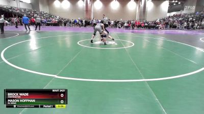 106 lbs Cons. Round 1 - Brock Wade, Farmington vs Mason Hoffman, El Reno