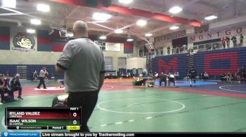 106 lbs Champ. Round 1 - Ryland Valdez, Christian vs Isaac Wilson, El Capitan