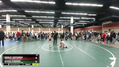 62-63 lbs Round 3 - Kinsley Ontiveros, Texas Elite Wrestling Club vs Eamon Downing, All American Wrestling Club