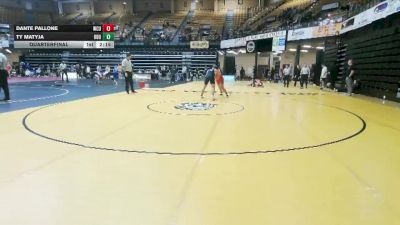 197 lbs Quarterfinal - Ty Matyja, Ouachita Baptist vs Dante Pallone, Western Colorado