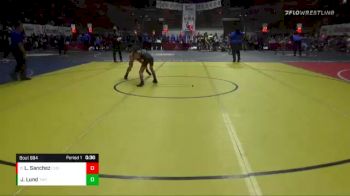78 lbs Champ. Round 2 - Leesayo Sanchez, California vs Joseph Lund, Tracy Wrestling Club