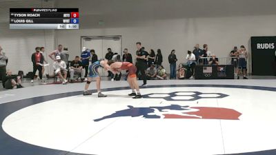 57 kg Cons. Sub-rd Of 16 - Tyson Roach, Arkansas Regional Training Center vs Louis Gill, WVRTC