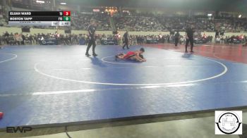 87 lbs Round Of 16 - Elijah Ward, Tulsa Union vs Boston Tapp, Fort Gibson