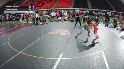 113 lbs 1st Place Match - Manny Novelli, Alaska vs Eli Sandoval, Nevada