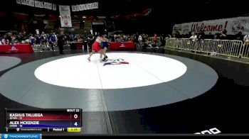 160 lbs Round 3 (16 Team) - Kashus Taluega, OCWA vs Alex Mckenzie, CMWA