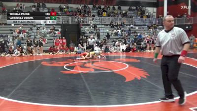 130 lbs 1st Place Match - Brielle Parke, Linn-Mar vs Arabella Varvel, Southeast Polk