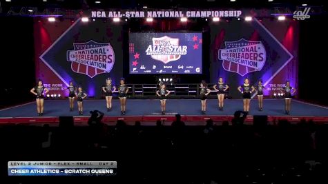 Cheer Athletics - Scratch Queens [2026 L2 Junior - Flex - Small Day 2] 2026 NCA All-Star National Championship