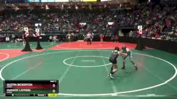 102 lbs Champ. Round 3 - Austin Bickerton, AWRA vs Maddox Laymon, CPWA