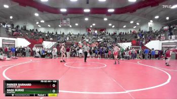 106 lbs Cons. Round 4 - Parker Barnard, Lafayette Jeff vs Nash Burke, Munster