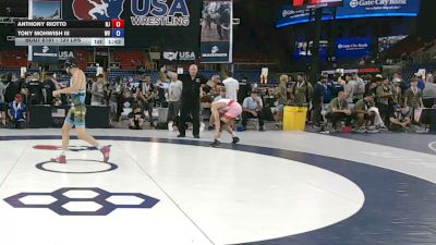 120 lbs Cons. Rd Of 32 - Anthony Riotto, New Jersey vs Tony Mohwish III, West Virginia