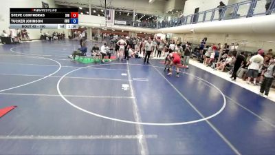 190 lbs Round 5 - Tucker Johnson, Stallions Wrestling Club vs Steve Contreras, Scramble Inc Wrestling