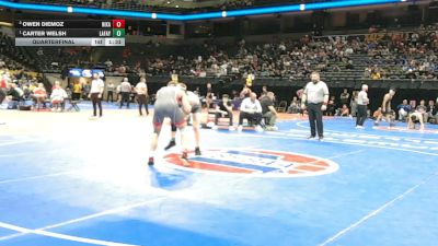 175 Class 4 lbs Quarterfinal - Carter Welsh, Lafayette (Wildwood) vs Owen Diemoz, Nixa
