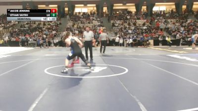 175-2A/1A Semifinal - Ethan Vayro, Henry E. Lackey vs Jacob Jenkins, St Michaels