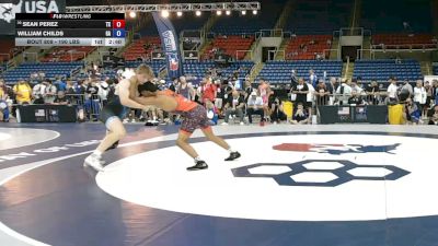 190 lbs Champ. Rd Of 128 - Sean Perez, Texas vs William Childs, Georgia