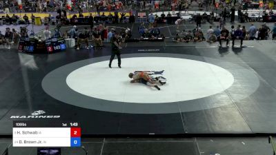 106 lbs Rnd Of 32 - Hendrix Schwab, IA vs Daniel Brown Jr., IN