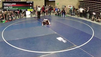 82 lbs Quarterfinal - Romolo Lopez, Montrose Elite vs Mark Tate, Stallions Wrestling Club