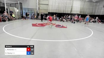 110 lbs Rr Rnd 3 - Luke Richards, Carolina Hammer Squad vs Shane Young, Mohawk Valley WC MS