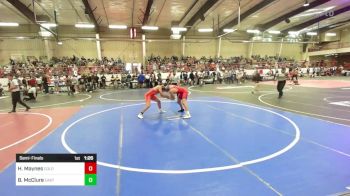 157 lbs Semifinal - Hassin Maynes, Colorado Outlaws vs Brody McClure, East Valley Wrestling Club