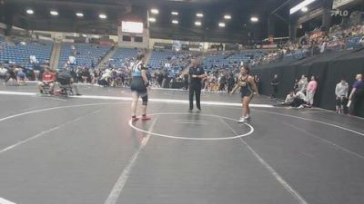 180 lbs Champ. Round 1 - Ioanna Ueanimatang, Ottawa University vs Ashlee Motes, Unattached