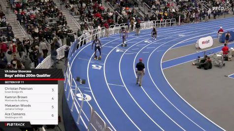 Boys' 200m Finals Heat 9