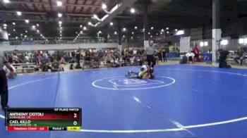 95 lbs Finals (2 Team) - Cael Killo, HEADHUNTERS WC vs Anthony Ciotoli, SCANLAN WA