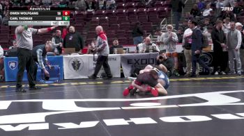 107 lbs Preliminaries - Owen Wolfgang, Tri Valley vs Carl Thomas, Burrell