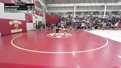 120 lbs Round Of 16 - Brett Crawford, St. Anthony's vs Payne Walker, Christian Brothers