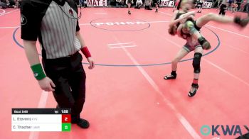 88 lbs 3rd Place - Layton Stevens, Kansas Young Guns vs Charles Thacher, Lawrence Elite