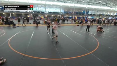 138 lbs Cons. Round 4 - Rockne Hamilton, Unattached vs Caden Byrum, Unattached