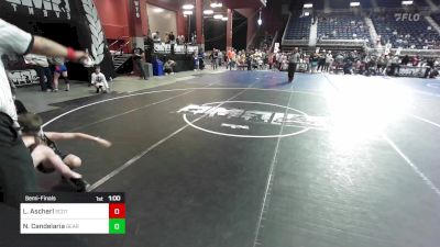 81 lbs Semifinal - Leo Ascherl, Scottsbluff WC vs Nathaniel Candelaria, Bear Creek Jr. Wrestling