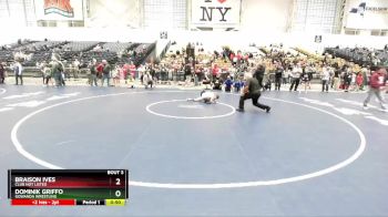 75 lbs Champ. Round 1 - Dominik Griffo, Gowanda Wrestling vs Braison Ives, Club Not Listed