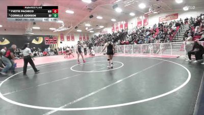 155 lbs 3rd Place Match - Cornille Addison, Murrieta Valley vs Yvette Pacheco, Norco